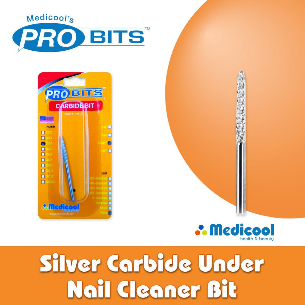 Medicool Silver Carbide Tapered Cone Bit - CC4
