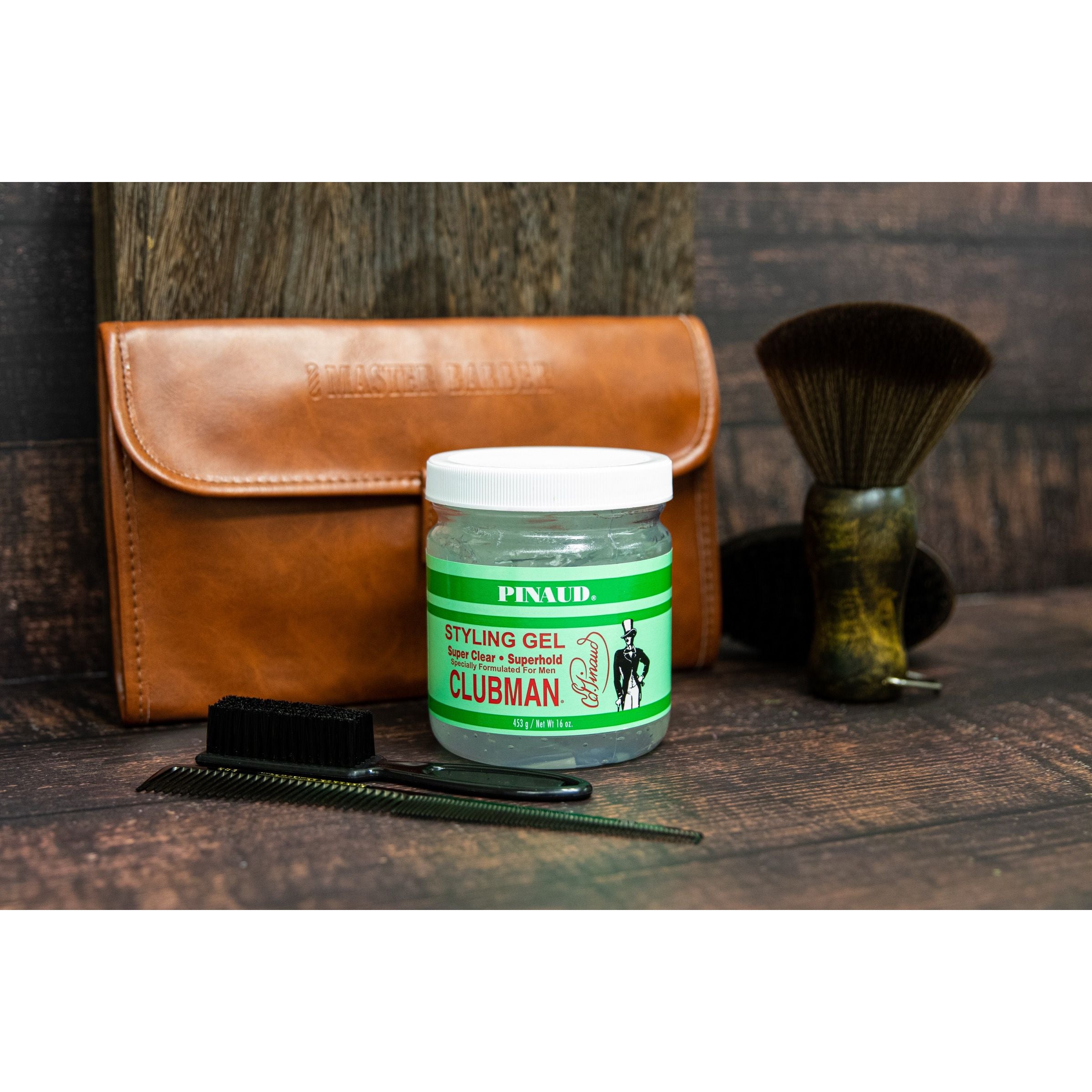Clubman Super Clear Superhold Styling Gel 16oz Secondary image