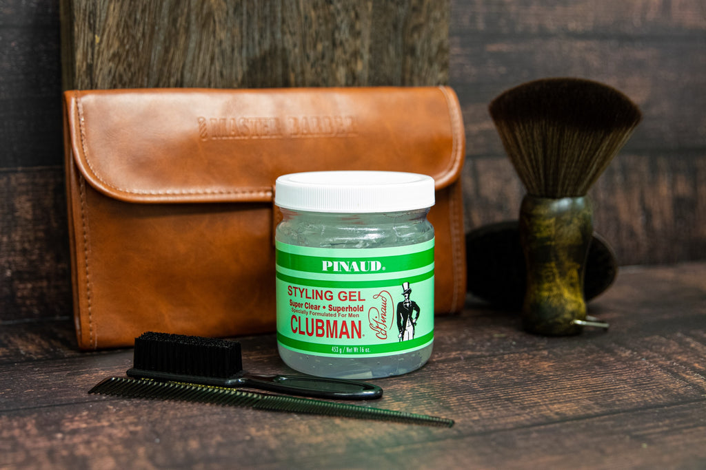 Clubman Super Clear Superhold Styling Gel 16oz