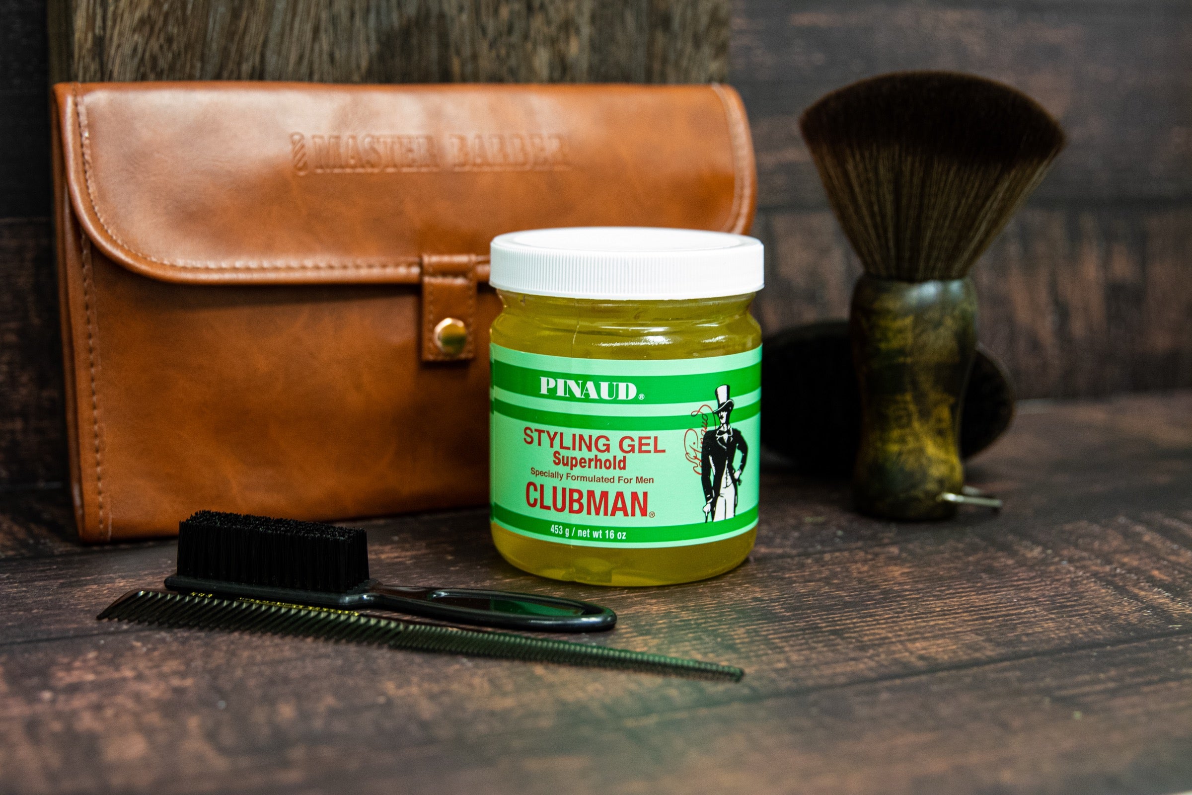 Clubman Superhold Styling Gel 16oz