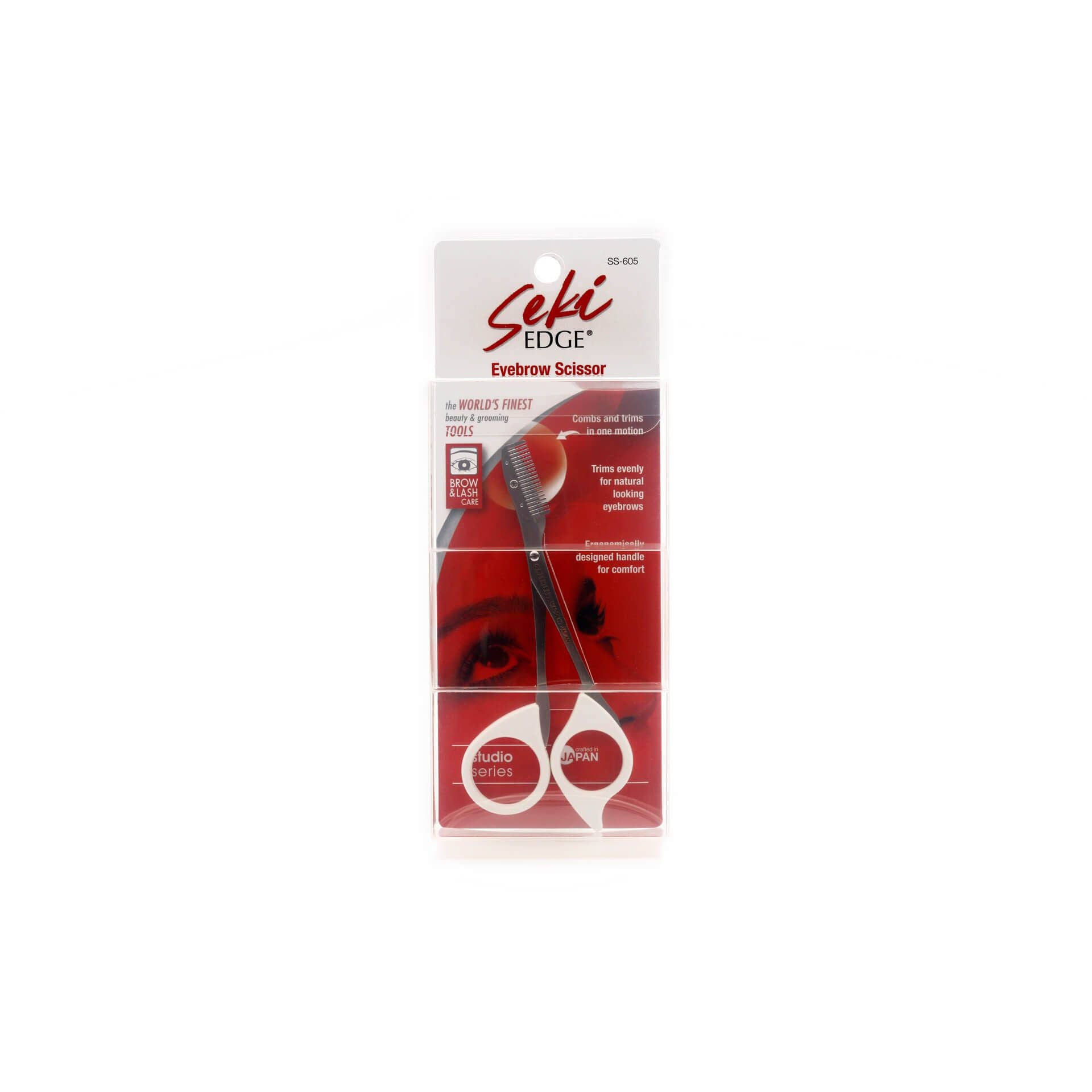 Seki Edge Eyebrow Trimmer With Comb (SS-605) Secondary image