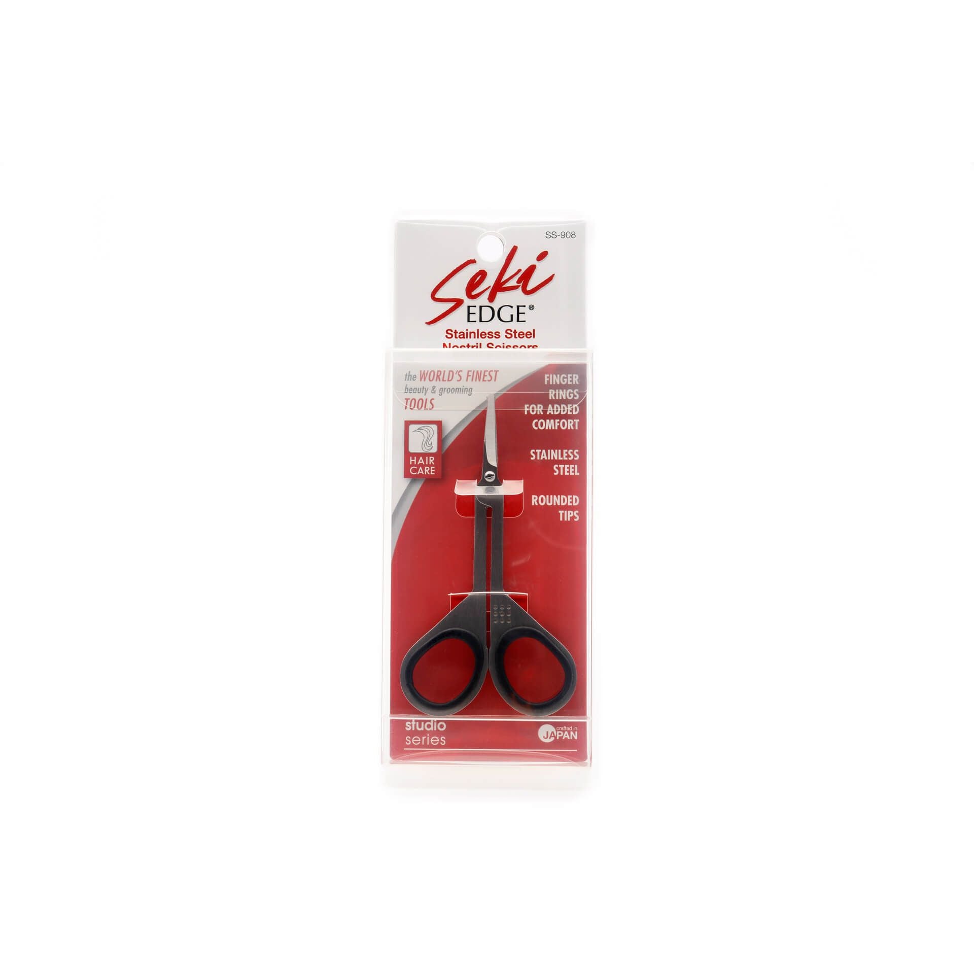 Seki Edge Stainless Steel Nostril Scissors (SS-908) Secondary image