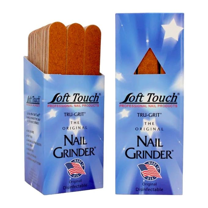 Soft Touch Wood Board File Garnet 100/100 Secondary image