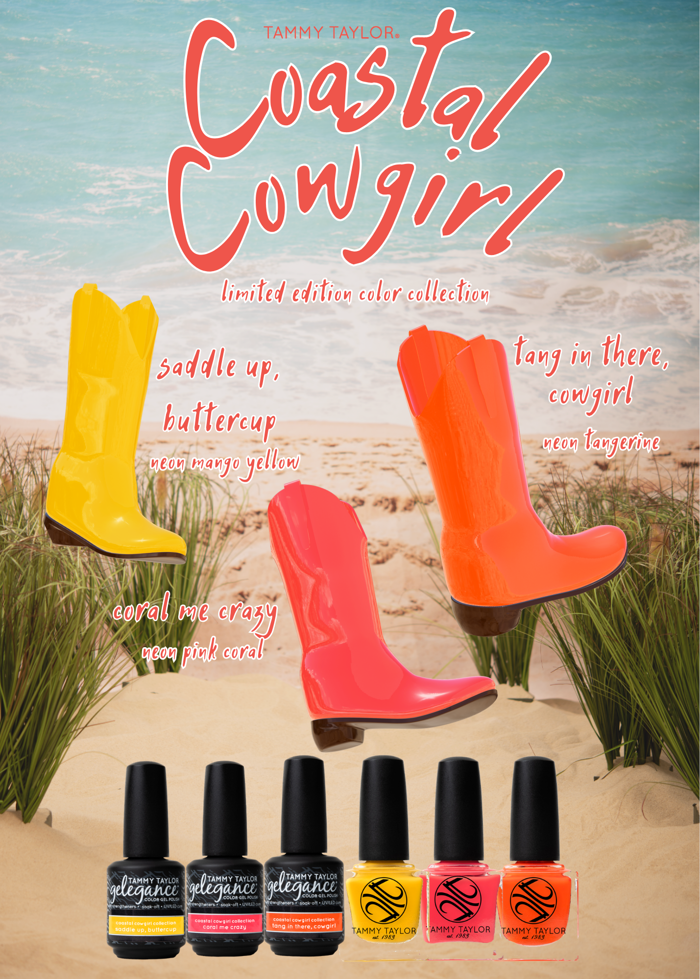 Tammy Taylor Gelegance - Coral Me Crazy