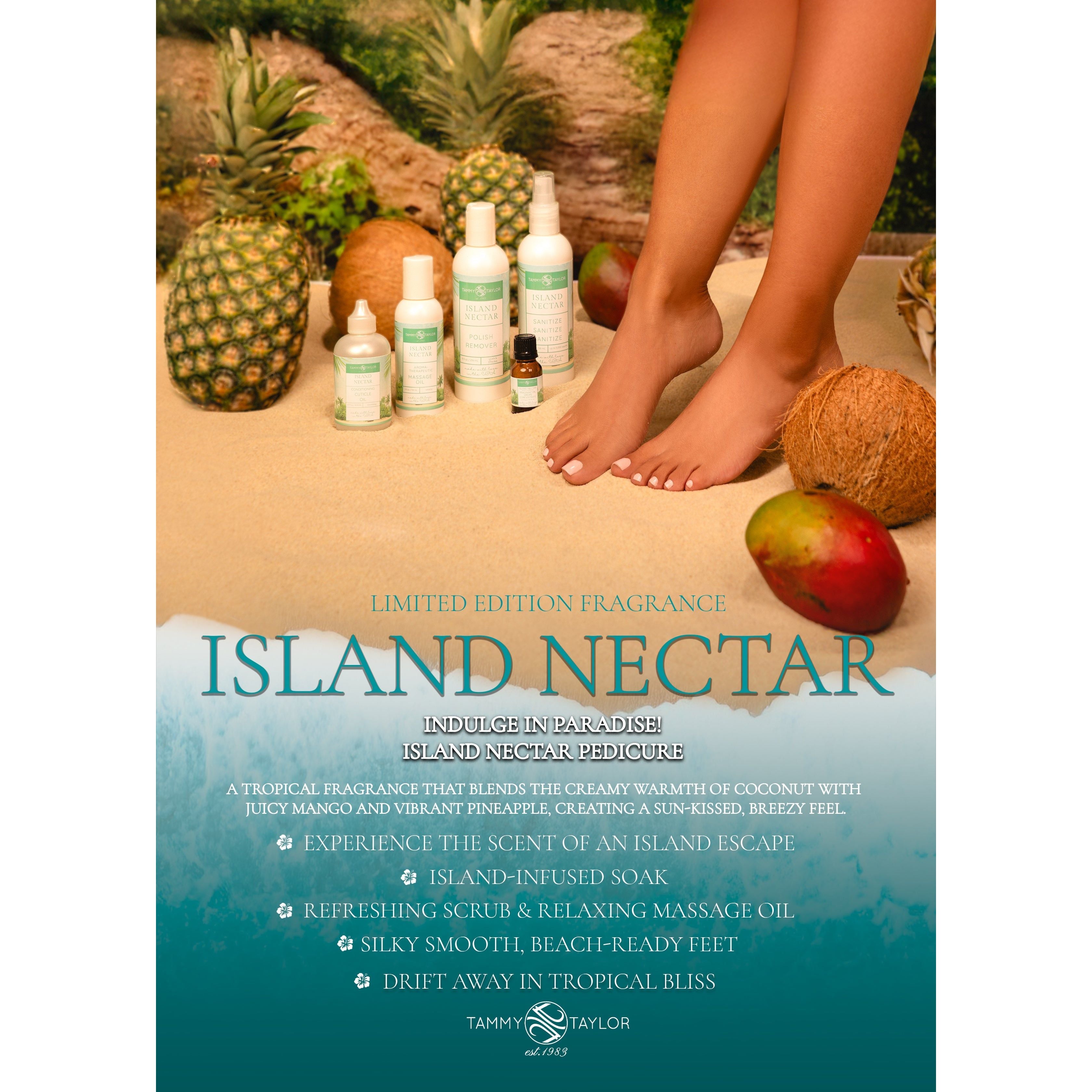Tammy Taylor Cuticle Oil 4oz - Island Nectar Secondary image