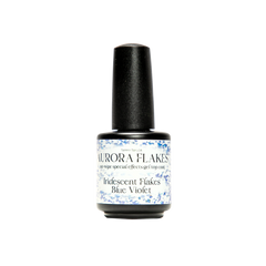 Tammy Taylor Aurora Flakes Gel Top Coat - Iridescent Blue Violet .5oz