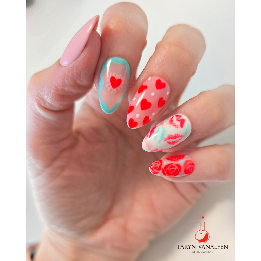 Light Elegance - P+ Flamin' Hot Gel Polish (10ml)