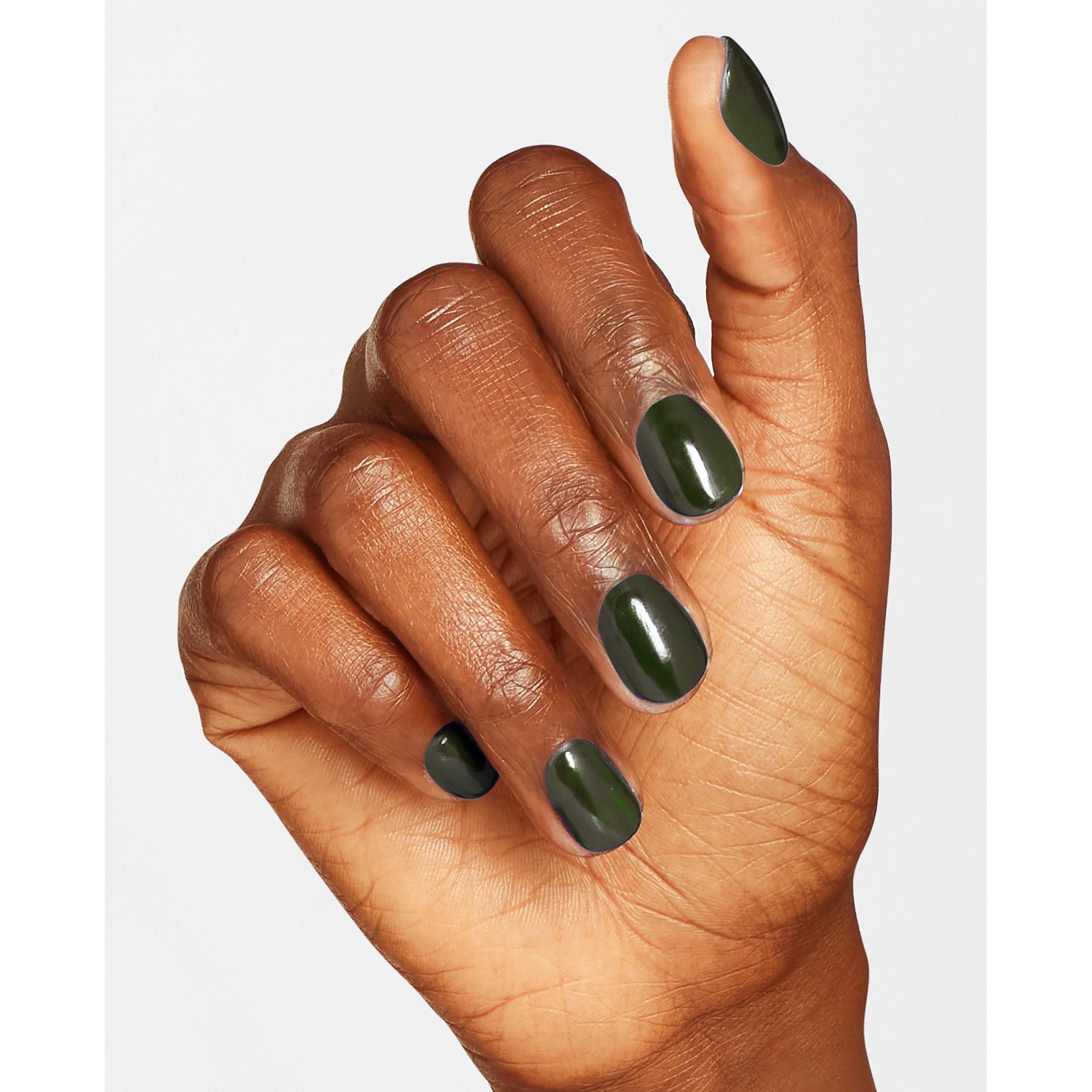 OPI Nail Lacquer - Things I've Seen In Aber-Green (NLU15) Secondary image