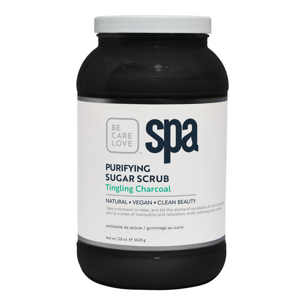 Be Care Love Sugar Scrub - Tingling Charcoal