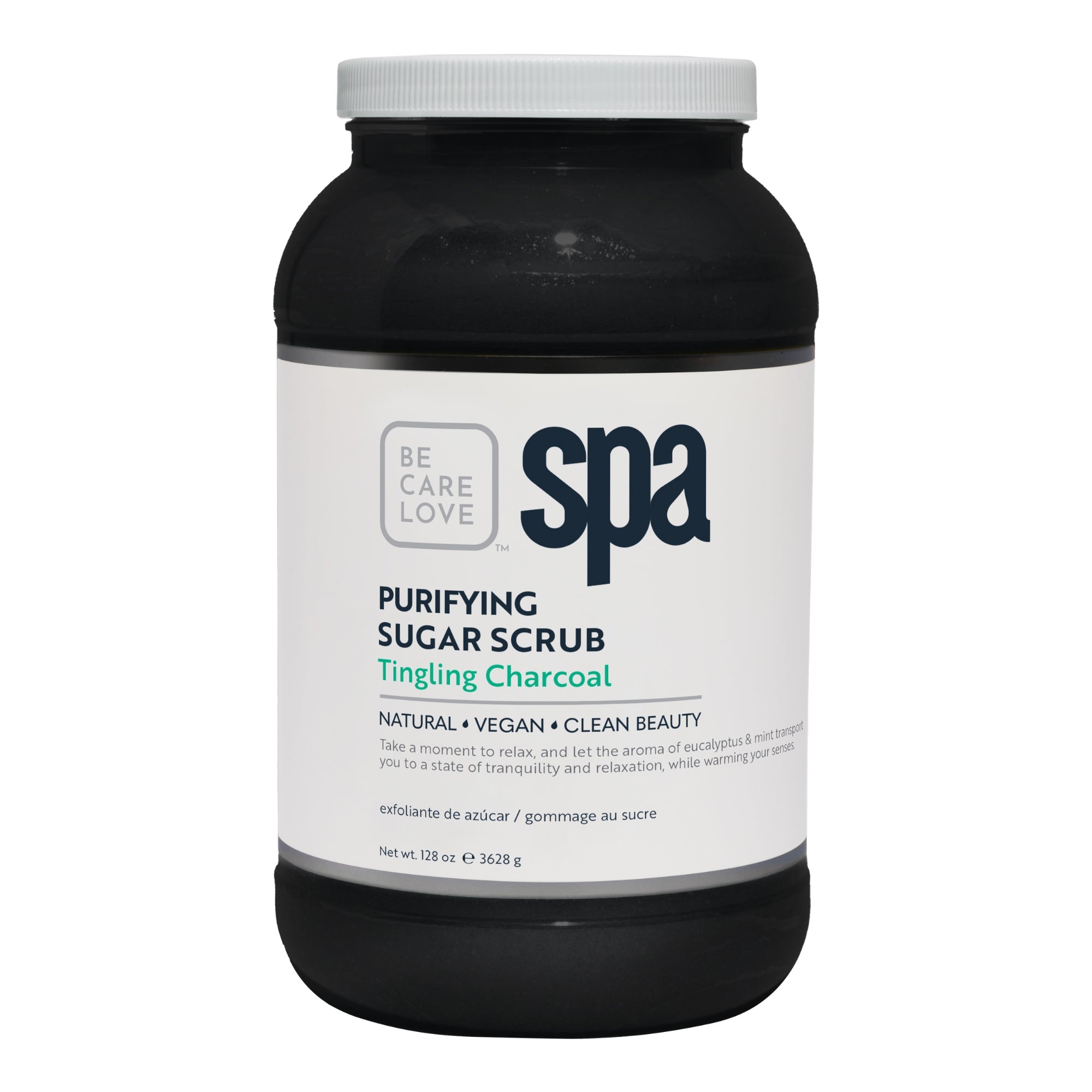 Be Care Love Sugar Scrub - Tingling Charcoal