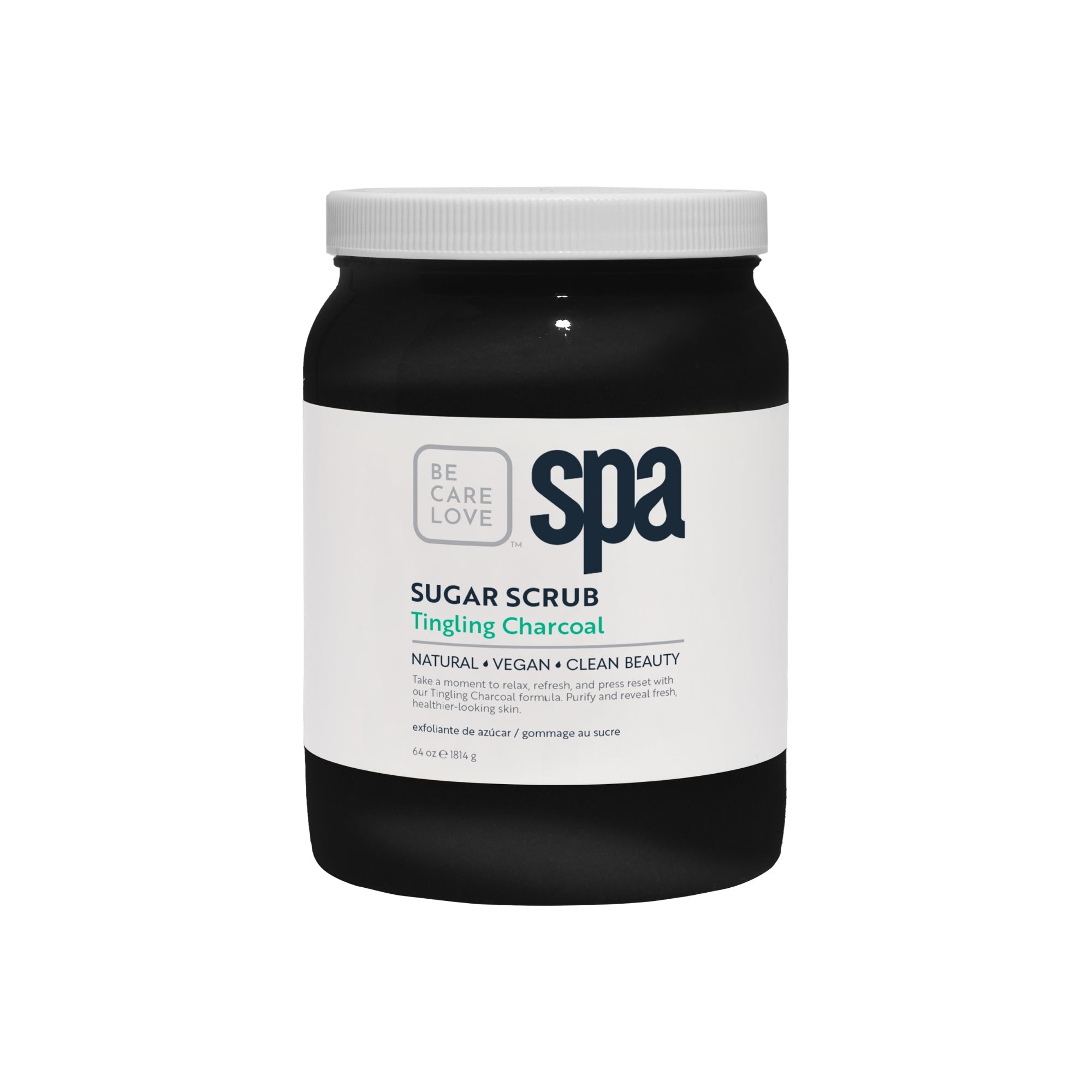 Be Care Love Sugar Scrub - Tingling Charcoal