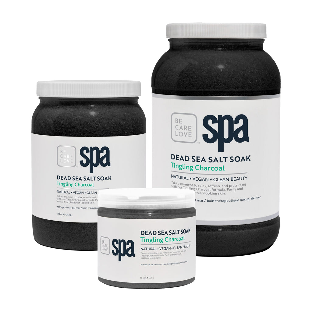 Be Care Love Salt Soak - Tingling Charcoal