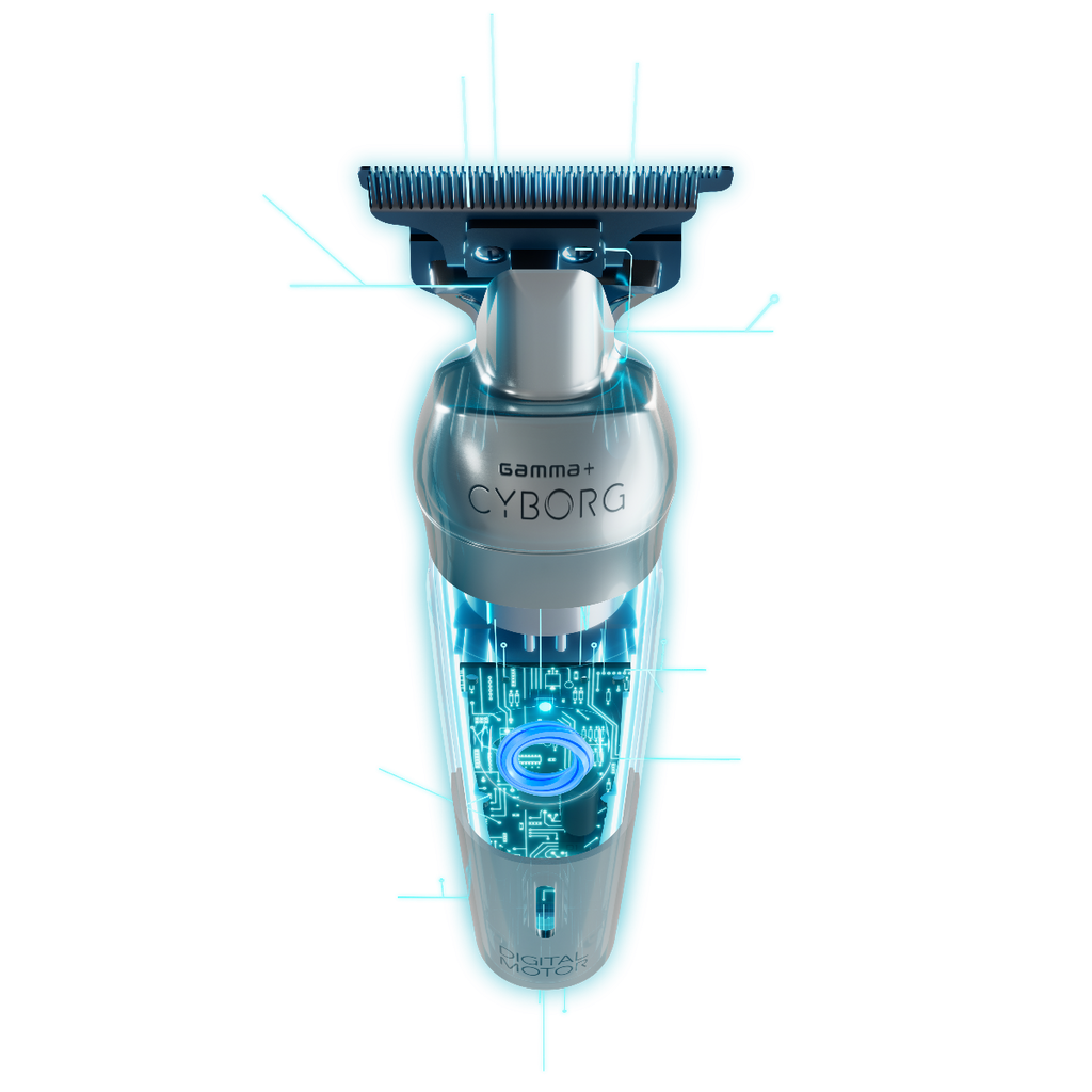 Gamma+ Cyborg Digital Brushless Trimmer