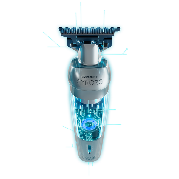 Gamma+ Cyborg Digital Brushless Trimmer
