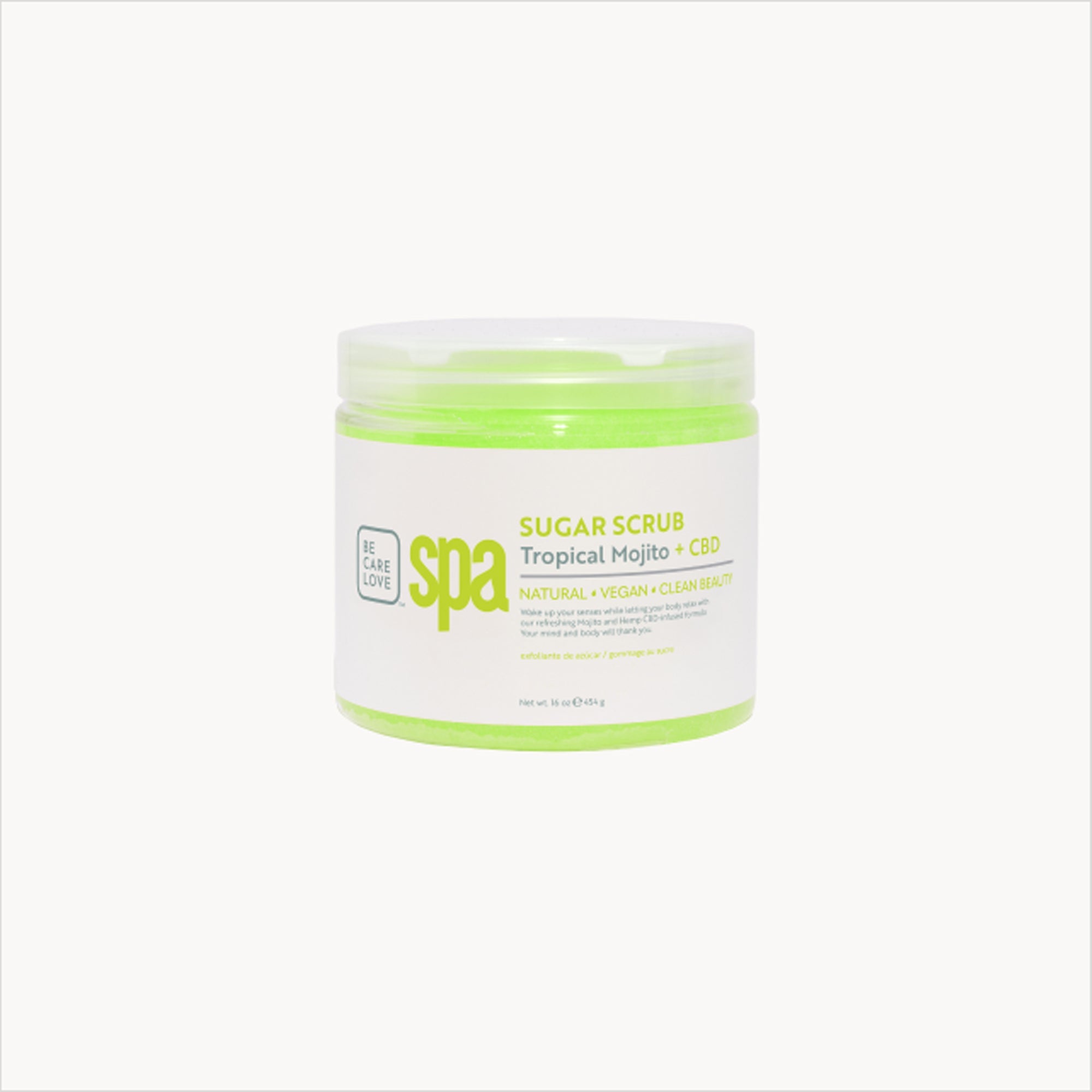 Be Care Love Sugar Scrub - Tropical Mojito