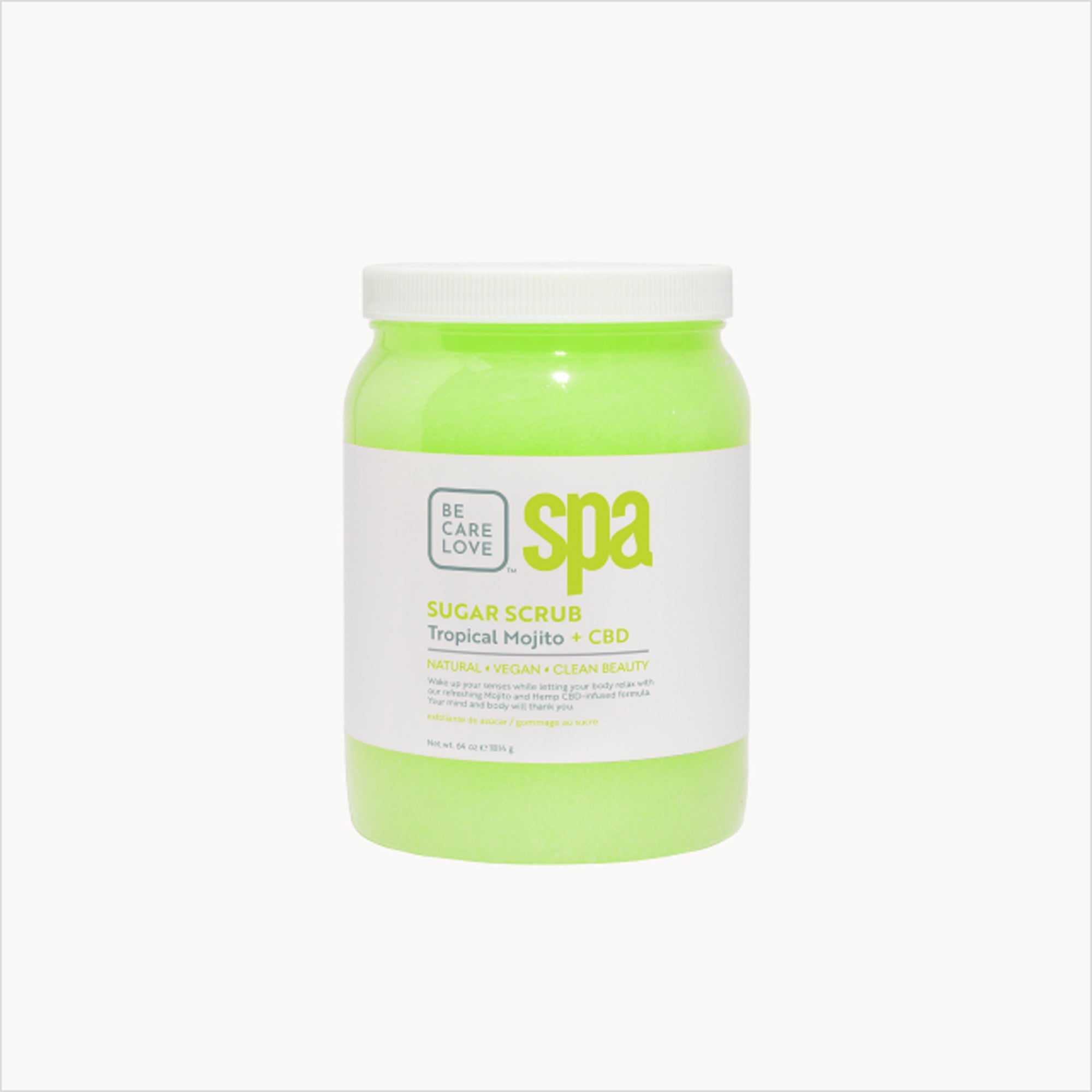 Be Care Love Sugar Scrub - Tropical Mojito