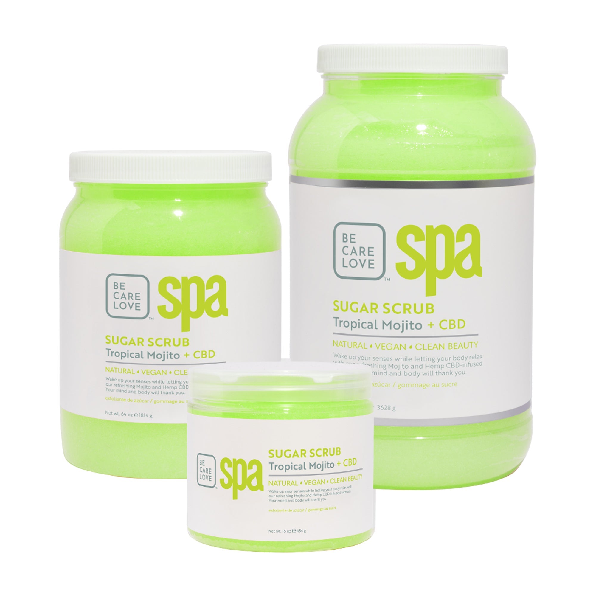 Be Care Love Sugar Scrub - Tropical Mojito Main image