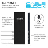 Stylecraft Gamma + -Charging  Cable Block