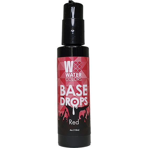 Watercolors Base Drops 4oz - Red Main image