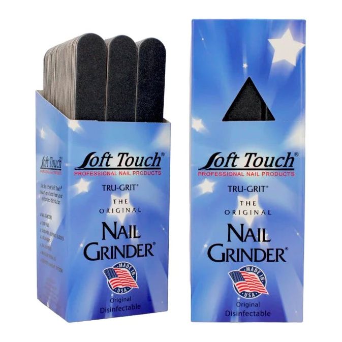 Soft Touch Wood Board File Black 180/180 Secondary image