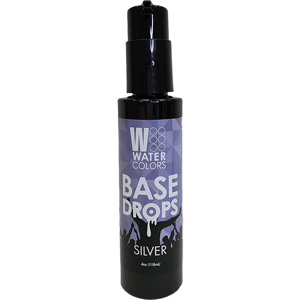 Watercolors Base Drops 4oz - Silver Main image