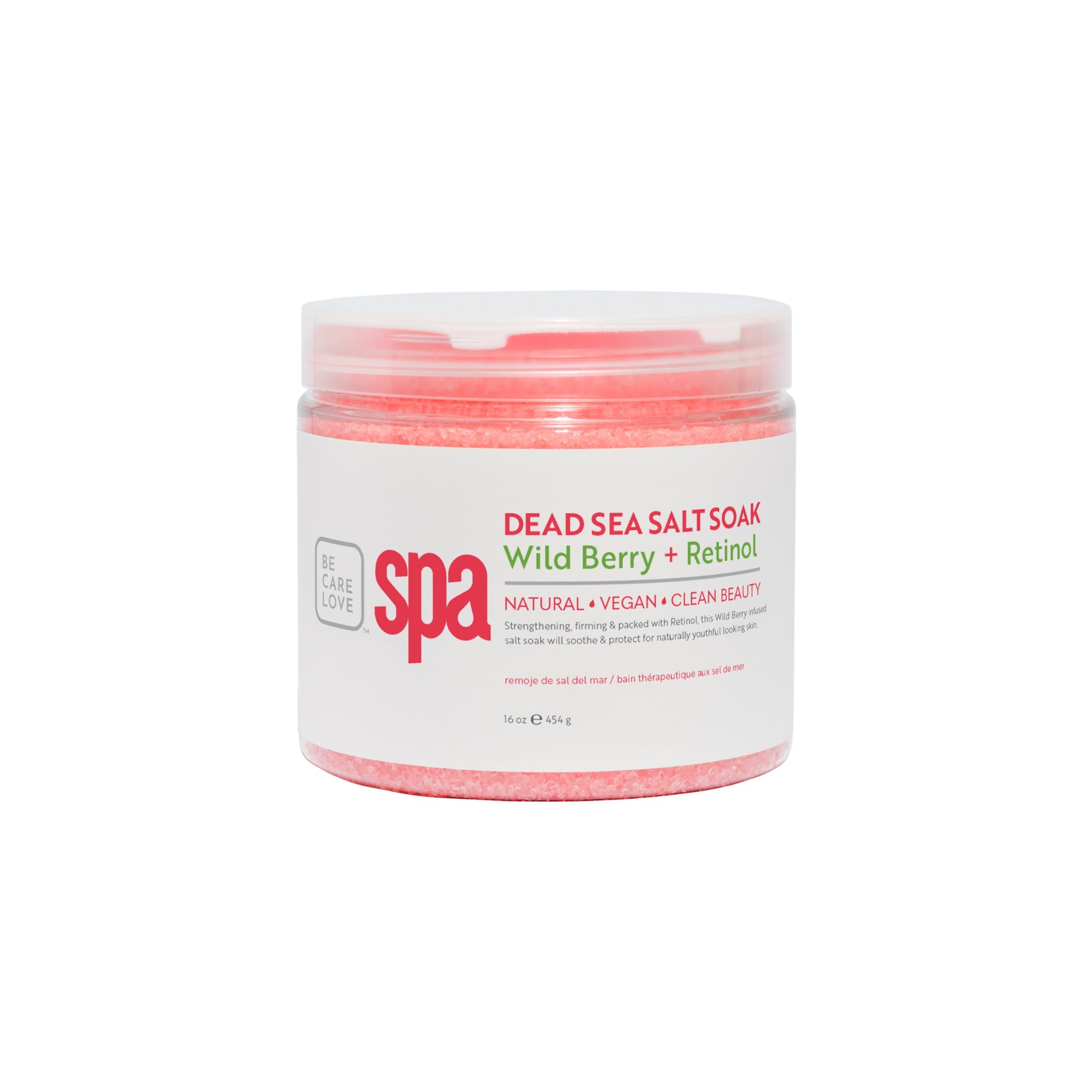 Be Care Love Salt Soak - Wild Berry