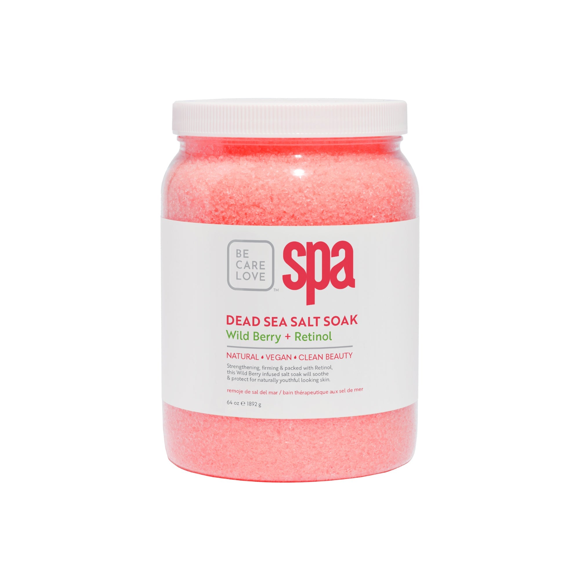 Be Care Love Salt Soak - Wild Berry
