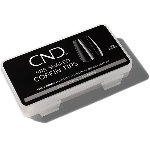 CND Pre-Shaped Coffin Tips