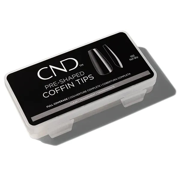 CND Pre-Shaped Coffin Tips