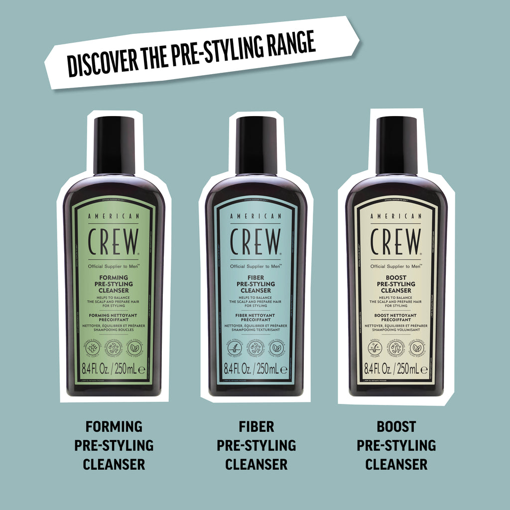 American Crew Fiber Pre Styling Cleanser Shampoo 8.4oz