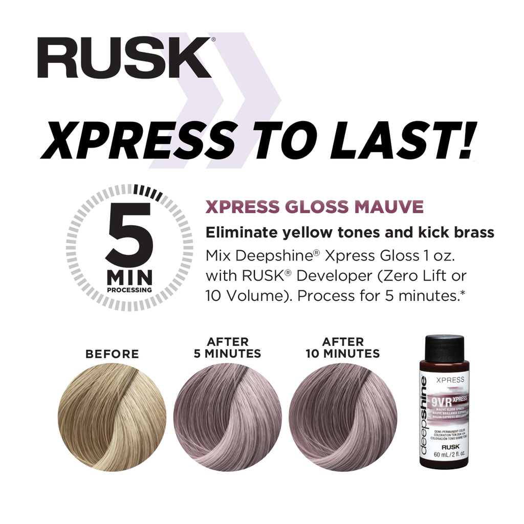 Rusk Deepshine Xpress Gloss 2oz