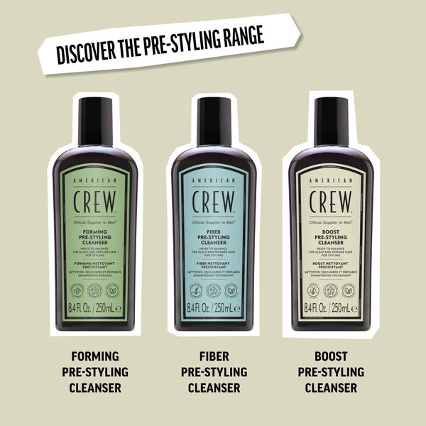American Crew Boost Pre Styling Cleanser Shampoo 8.4oz