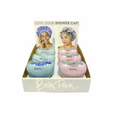 Betty Dain Real Love & Cielo 6pc Shower Cap Display