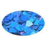 Princess Nail Designs - Blue Hologram Hearts