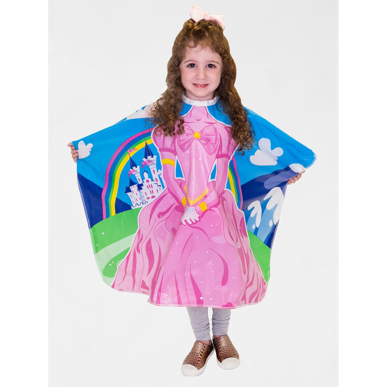 Betty Dain Princess & Astronaut Vinyl Kids Shampoo Cape 2pk (272)