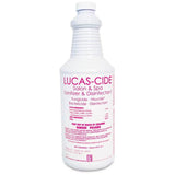 Lucas-Cide Salon and Spa Hospital Grade Disinfectant - Pink