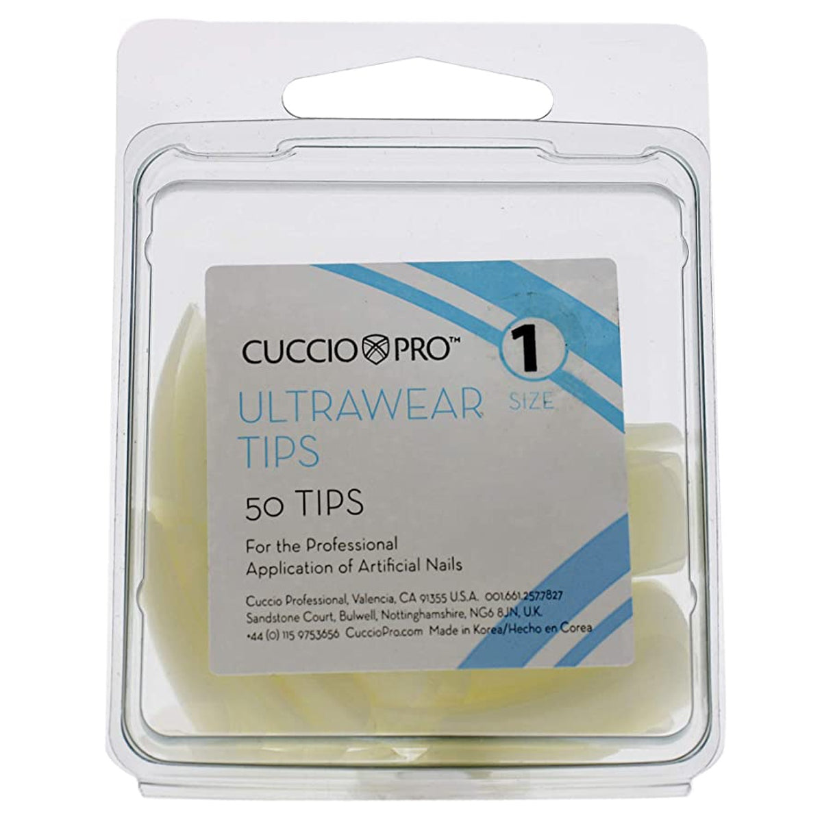 Cuccio Pro Ultrawear Nail Tips 50pk Main image