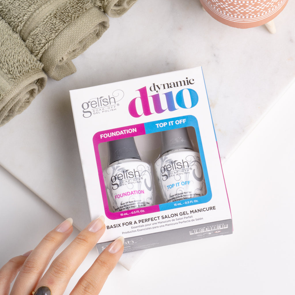 Gelish Dynamic Duo Top + Base