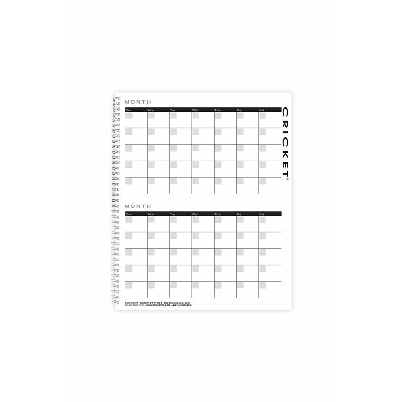 Cricket 4 Column Appointment Book