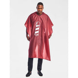 Betty Dain Barber Pole Styling Cape - Red Snap - (201S)