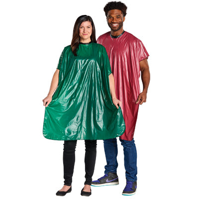 Scalpmaster Vinyl Shampoo Cape - Tie-String Closure Secondary image