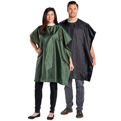 Scalpmaster Nylon Shampoo Cape - Black (3009) Main image