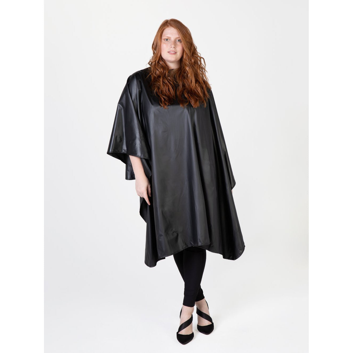 Betty Dain Magnum Shampoo Cape #336 - Black Secondary image