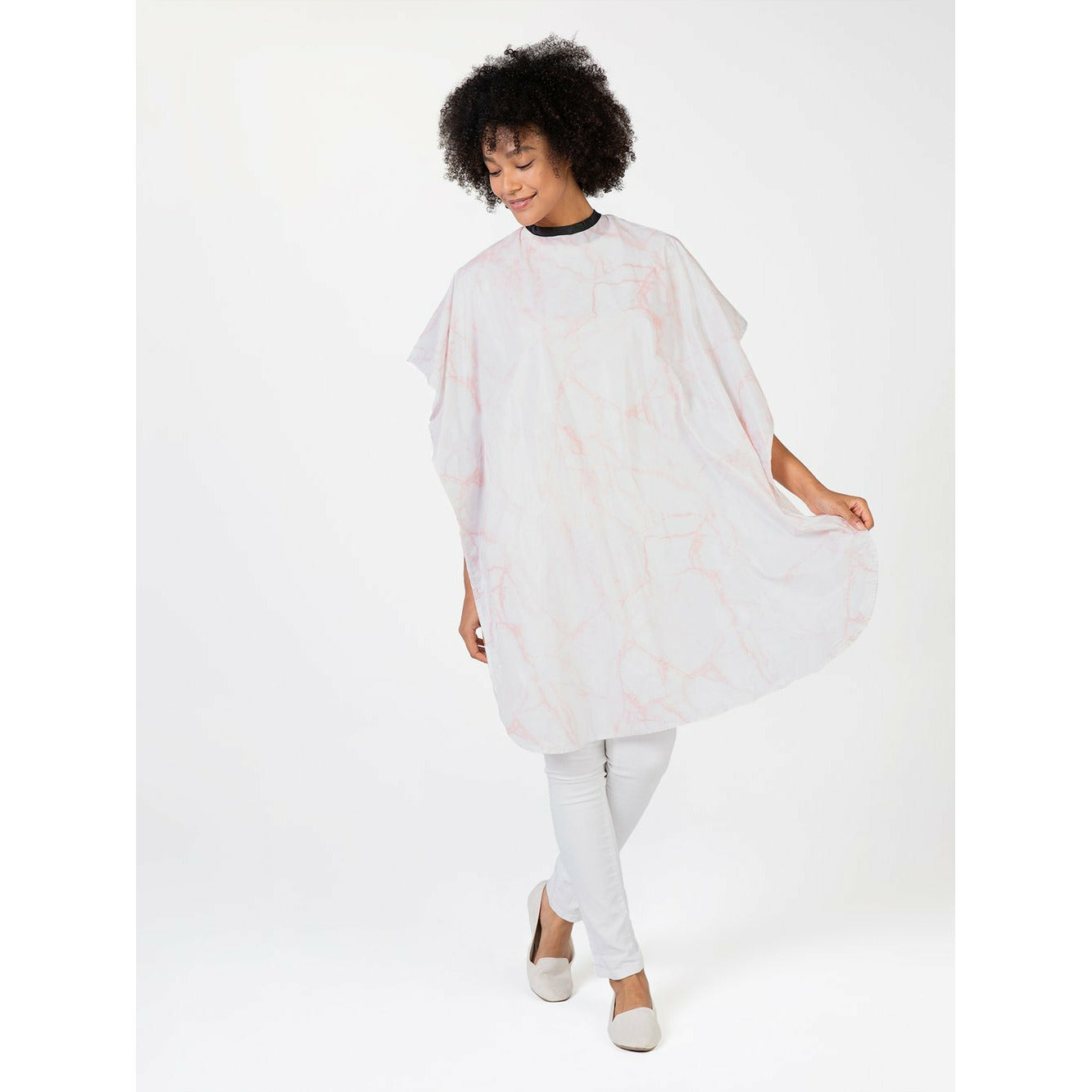 Betty Dain Marble Shampoo Cape - Rose Quartz (391V-M-RQZ) Main image