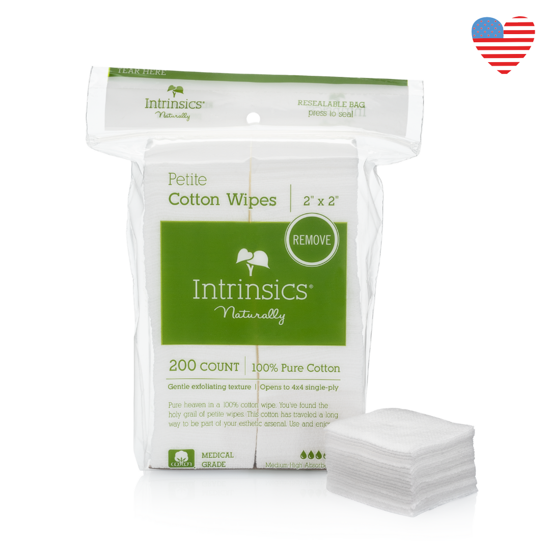 Intrinsics Petite Cotton Wipes 2x2 - 200pk Main image