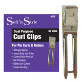 Soft N Style Dual Purpose Curl Clips (400x) - 80pk