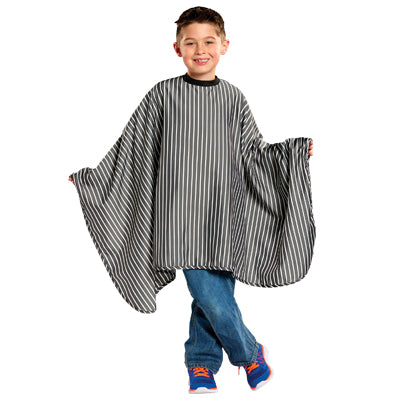Scalpmaster Kids Striped Barber Cape (4130) Main image