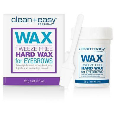 Clean + Easy Tweeze-Free Hard Wax For Eyebrows 1oz Main image