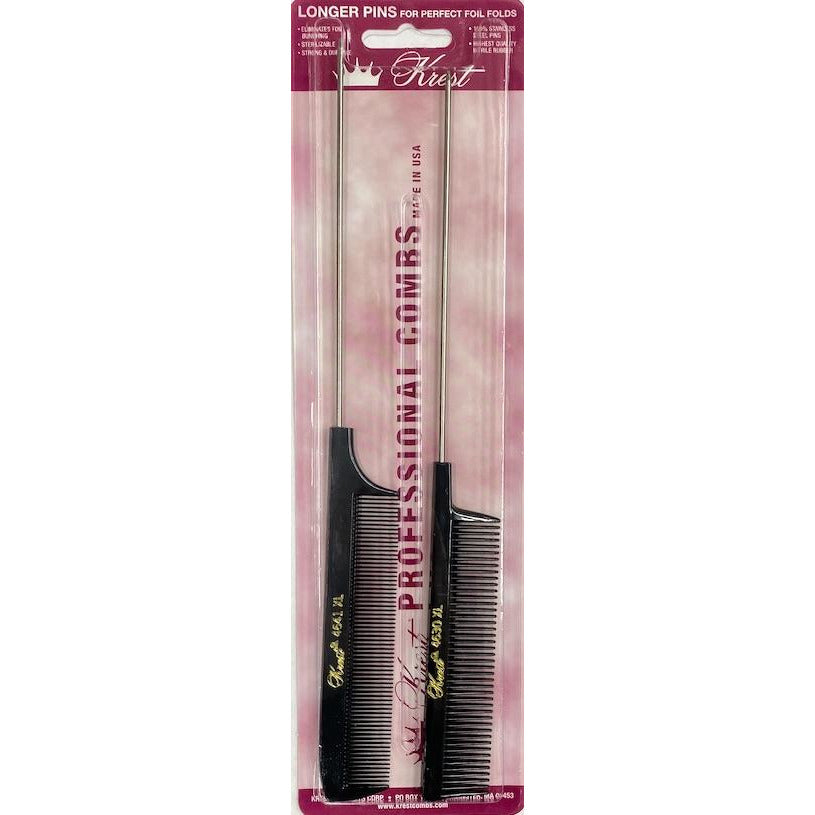 Krest - #4630XL 4641XL Rattail Comb (Duo Pk) Main image
