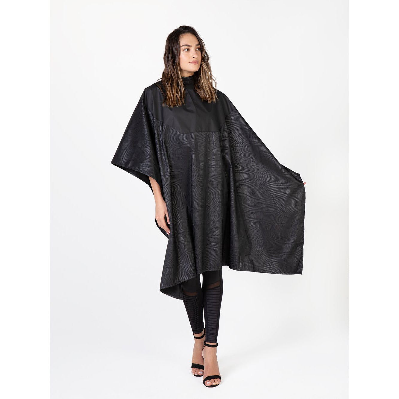 Betty Dain Cosmix All-Purpose Chemical Proof Cape (4800-BLK) Main image